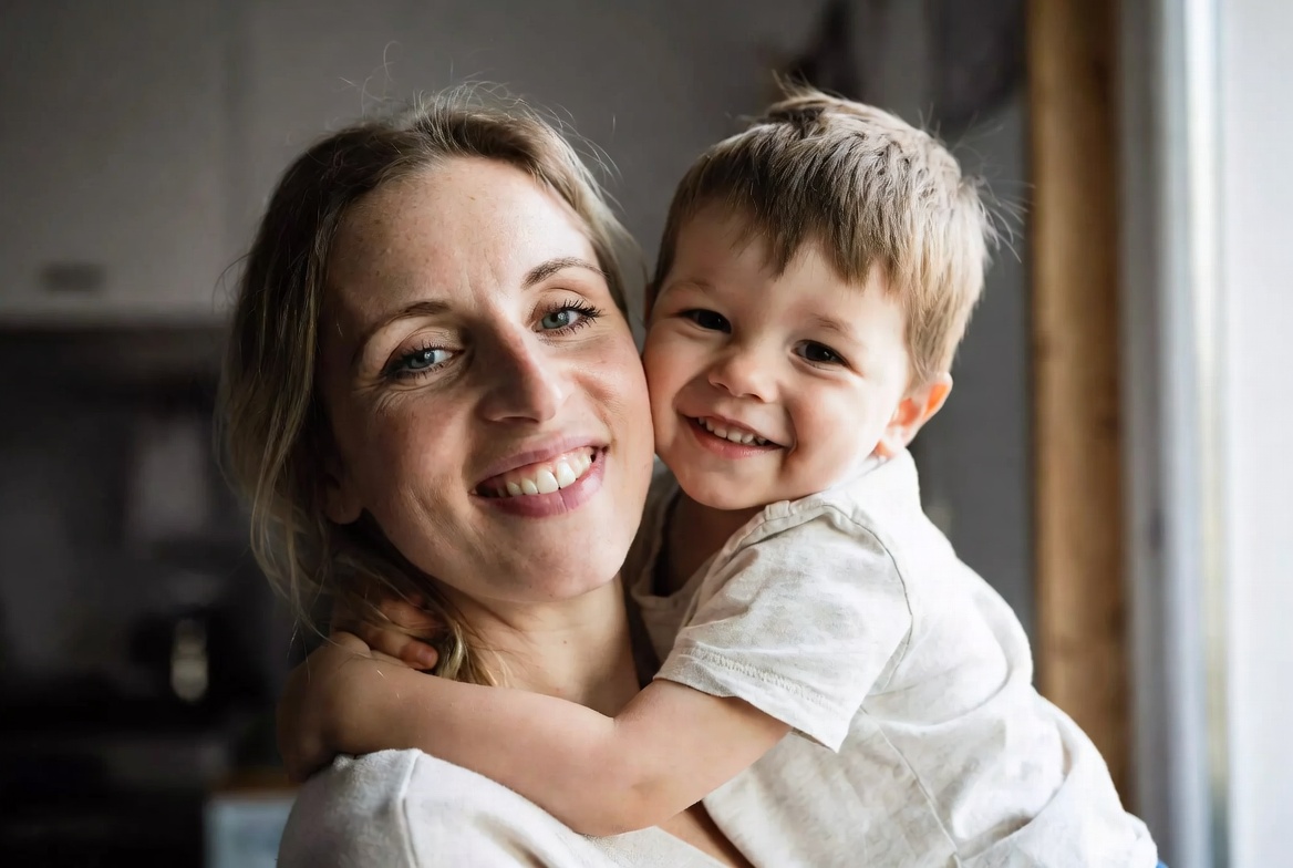 Julie et son fils
